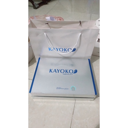 Bộ Kayoko Xanh 5 in 1 Trắng Da Mờ Nám Nhật