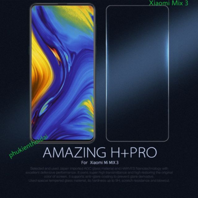 Cường Lực Xiaomi Redmi K30 / K30 Pro / K40 Pro / Poco F3 / K20 Pro / Redmi K20 / Mi 9T Nillkin Amazing H+ Pro cao cấp