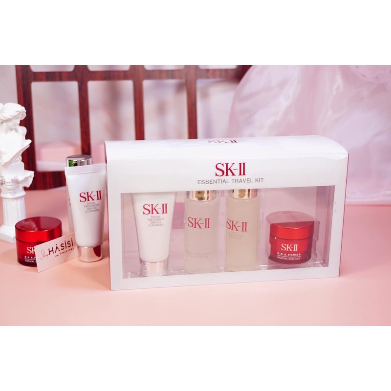 SET DƯỠNG DA 4 MÓN SKII ESSENTIAL TRAVEL KIT CHÍNH HÃNG - 8315