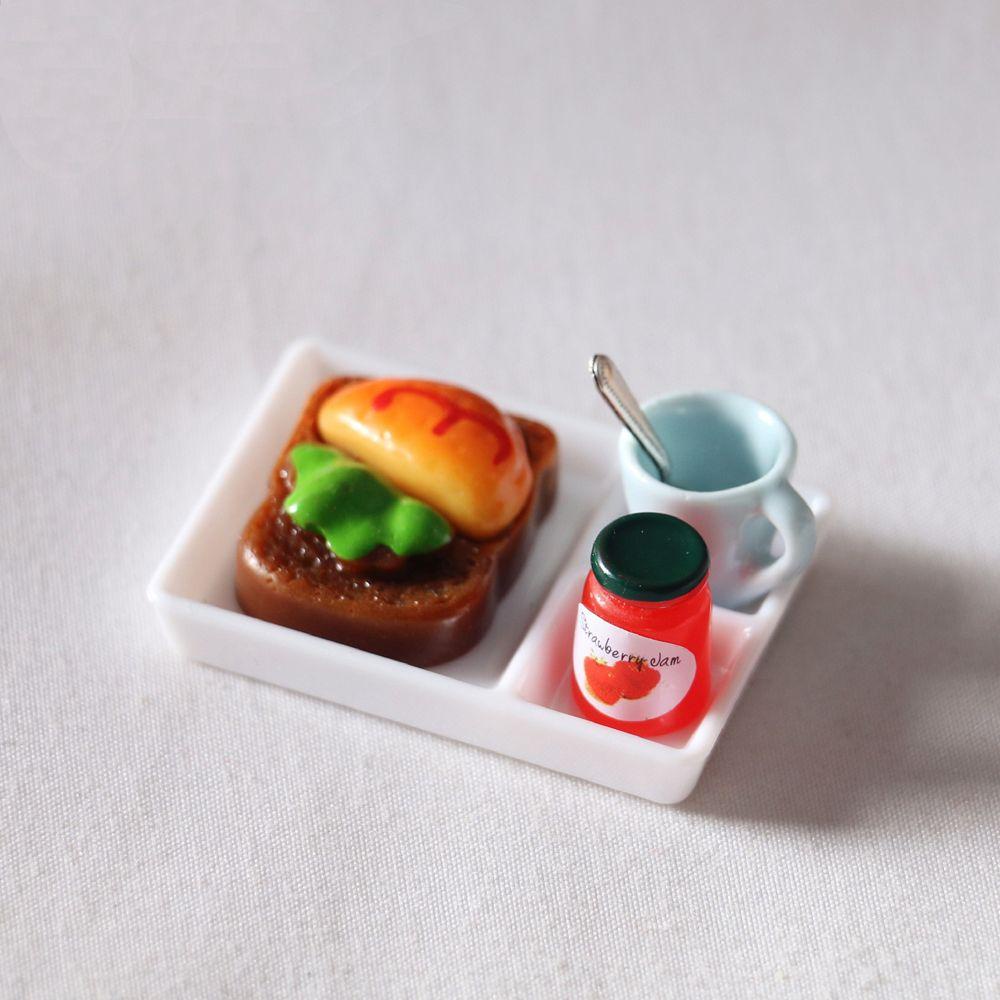 Mô Hình Bánh Mì Nướng Trang Trí Nhà Búp Bê OB11 1: 12