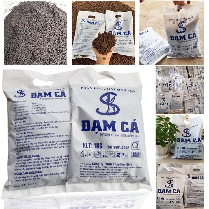 ĐẠM CÁ VIÊN NÉN TAN CHẬM : Phân Hữu Cơ Bón Gốc Giàu Dinh Dưỡng, Kích Rễ, Ngừa Nấm