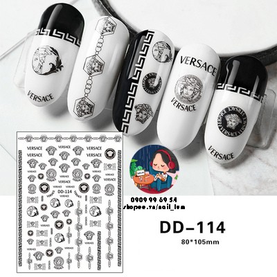 [Video Thực Tế] Nail Sticker - Dán Móng Tay DH186 LUÔN VUI TƯƠI