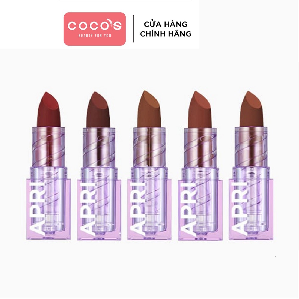 Son Thỏi Lì Lâu Trôi April skin Ultra Real Matte Lipstick 3.7g
