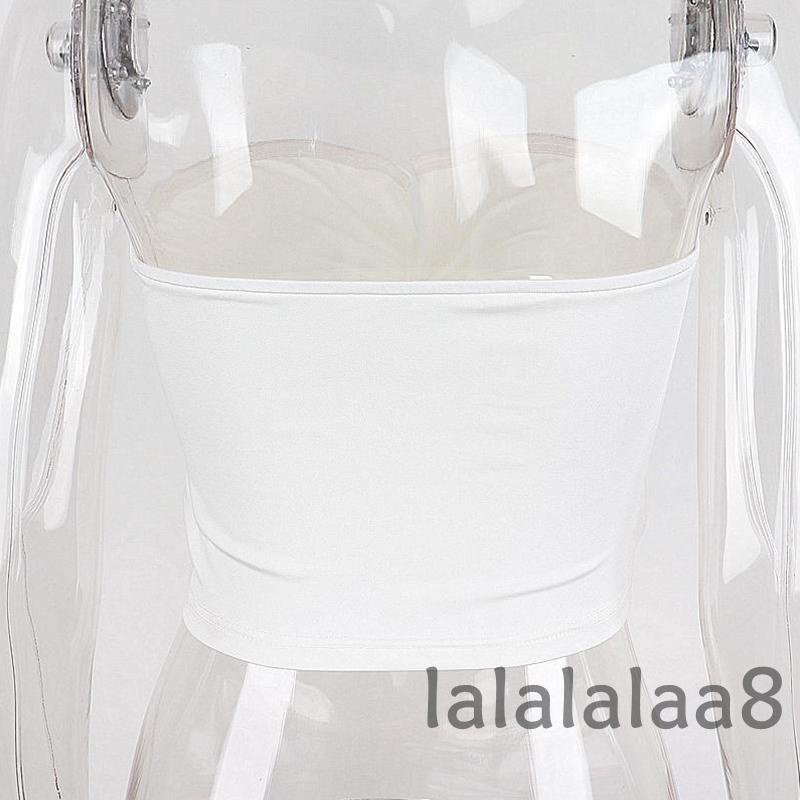 Áo Tank Top Cổ Chữ V Màu Trơn Thời Trang Mùa Hè Cho Nữ La8-YS-