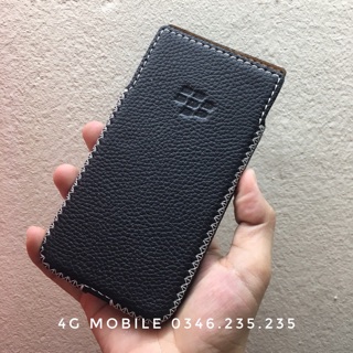 Bao da khâu tay blackberry keyone