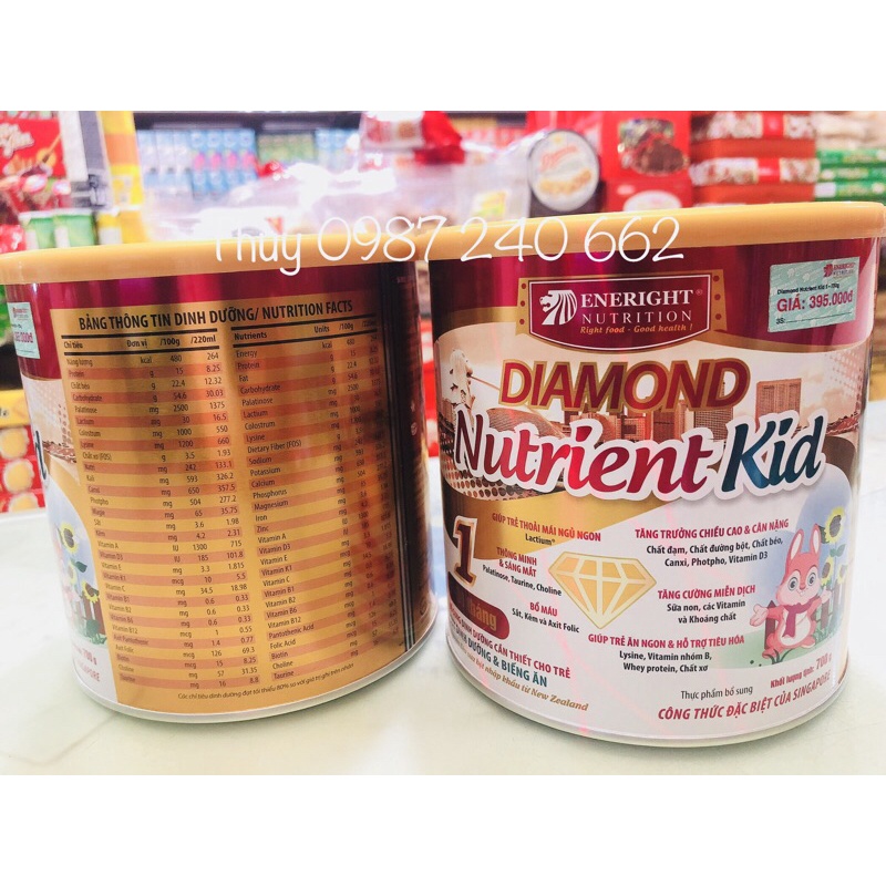 Sữa DIAMOND Nutrient Kid 1 Hộp 700g