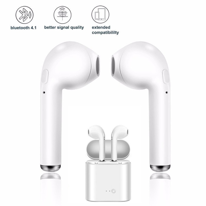 Tai Nghe Bluetooth 5.0 Không Dây I7S Tws Có Mic Dành Cho Điện Thoại Thông Minh Xiaomi Samsung Huawei Lg | BigBuy360 - bigbuy360.vn