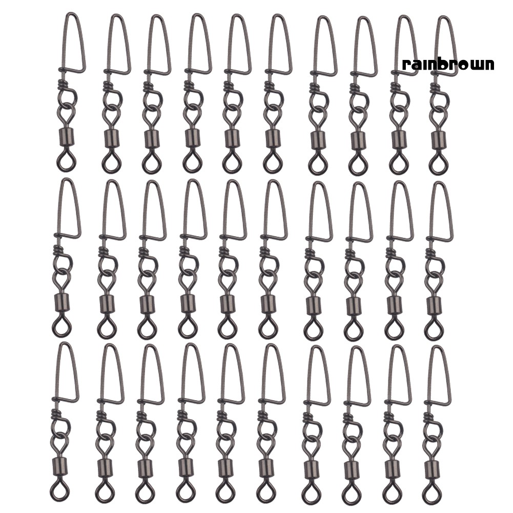 30 Khoen Móc Hình Số 8 Phụ Kiện Câu Cá