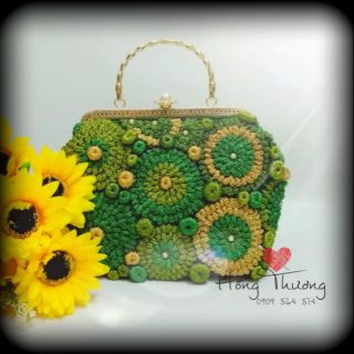 Túi "mụn" handmade - hàng handmade 100%