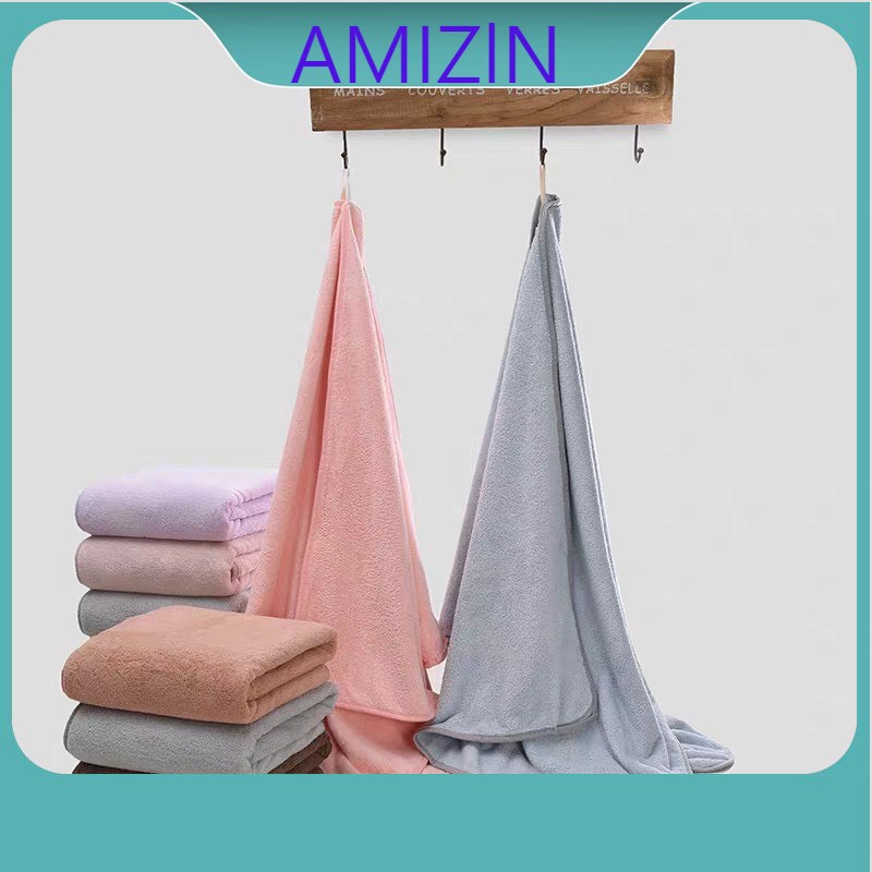 {HÀNG CAO CẤP}Khăn Tắm Lớn Xuất Nhật Gấu In Chìm Khổ 70x140