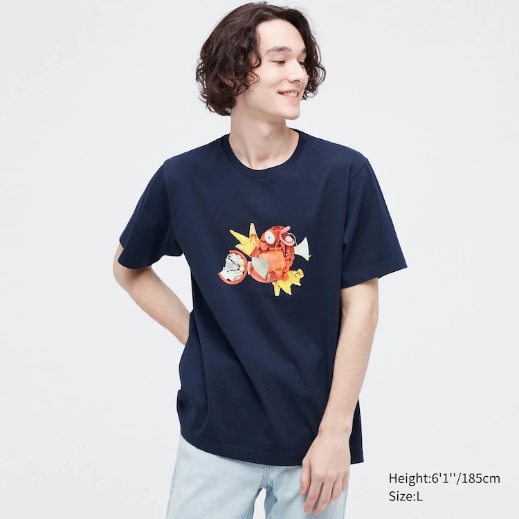 Áo thun in họa tiết Unilo T-Shirt - 69 - Xanh Navy