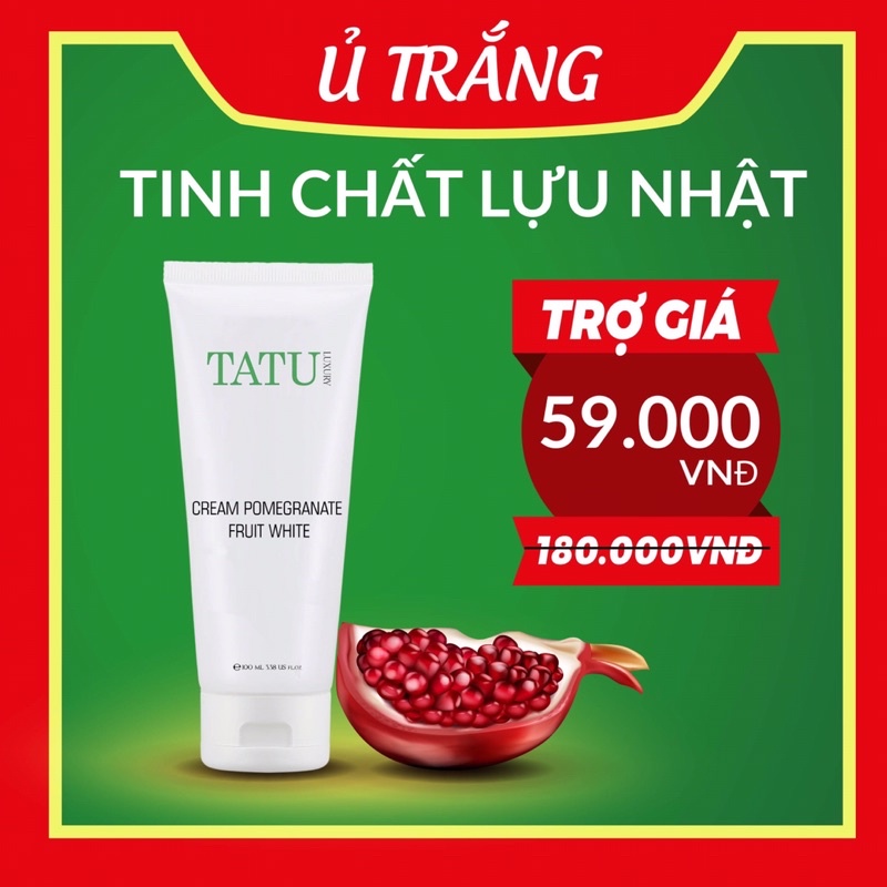 Ủ trắng lựu Nhật TATU giá gốc 180k | BigBuy360 - bigbuy360.vn