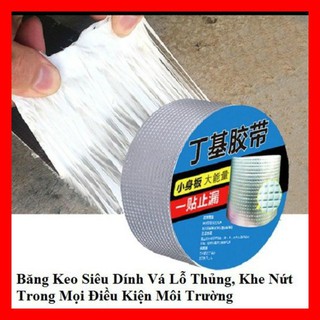 Băng Keo Bạc Siêu Dính Chống Thấm Nước Số 1 Nhật Bản