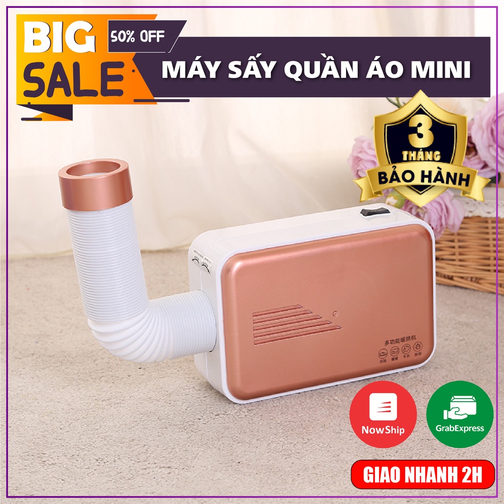 Máy sấy quần áo, chăn màn mini chuyên dụng