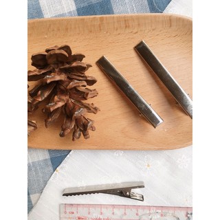 [Sỉ - Set 10chiếc] Kẹp mỏ vịt màu bạc