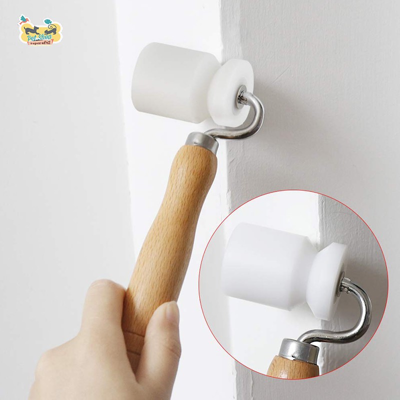 Dụng cụ cây lăn 2 đầu DIY dùng để dán giấy dán tường ở góc