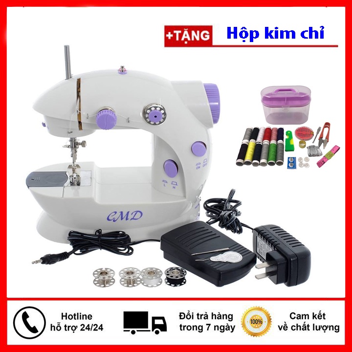 Máy may mini CMD nhập khẩu hoạt động êm ái, dễ dàng thao tác sử dụng bảo hành 6 tháng đổi mới