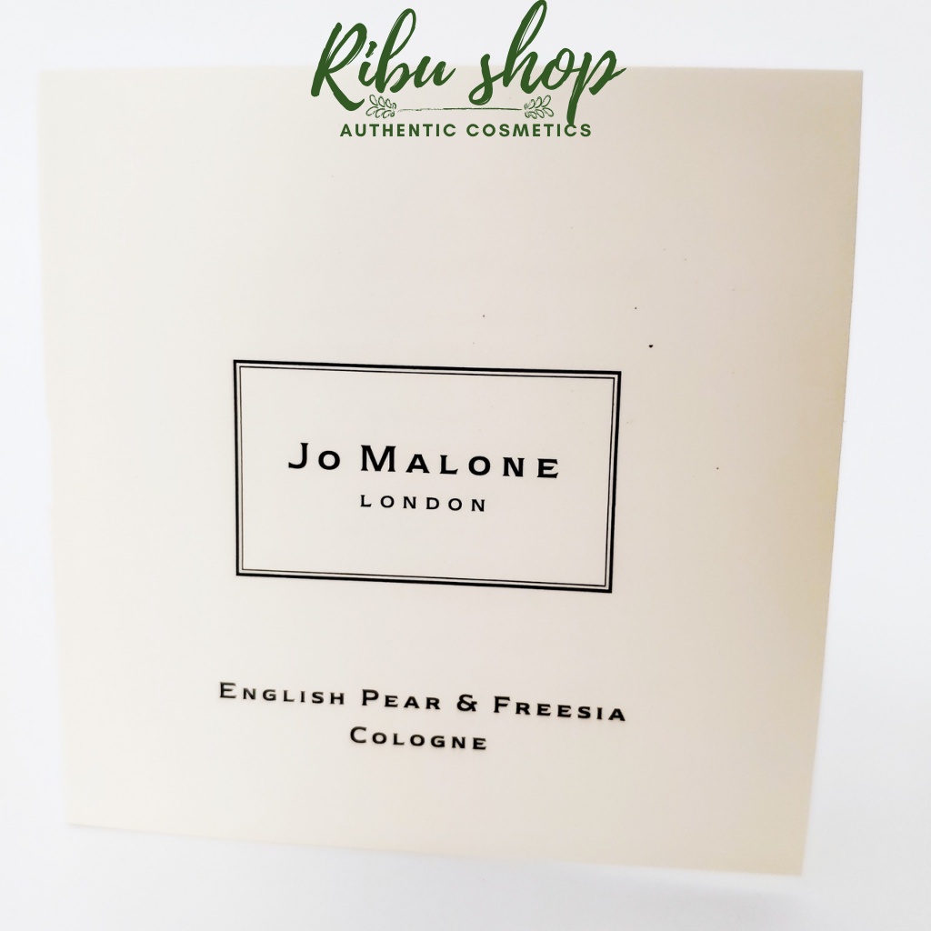 Mẫu thử nước hoa Jo Malone vial 1.5ml tách set Sephora - Ribu shop