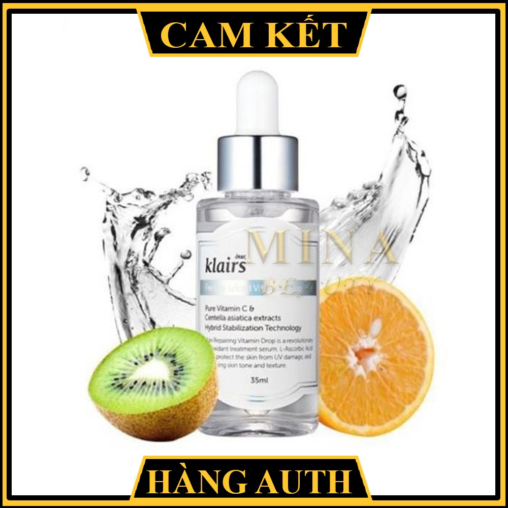 Tinh Chất Vitamin C Dưỡng Trắng / Mờ Thâm Nám Klairs Freshly Juiced Vitamin Drop