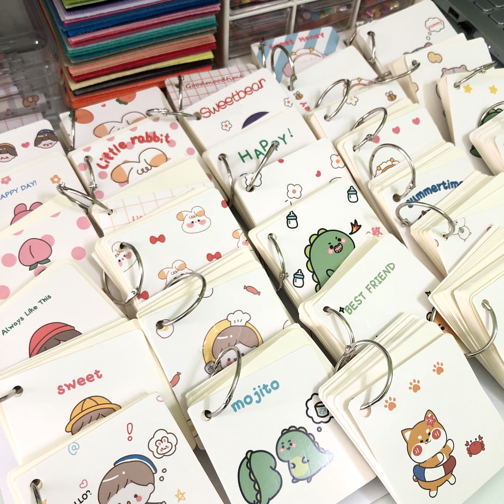 Giấy ghi chú note họa tiết dễ thương