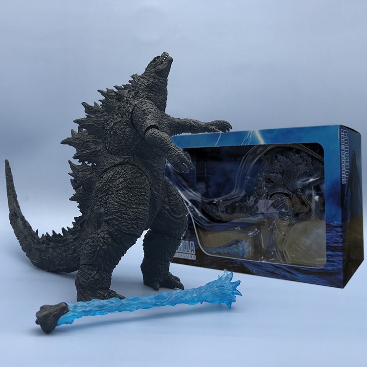 SHM GODZILLA 2 monster King GODZILLA movie movable boxed hand-made model toy