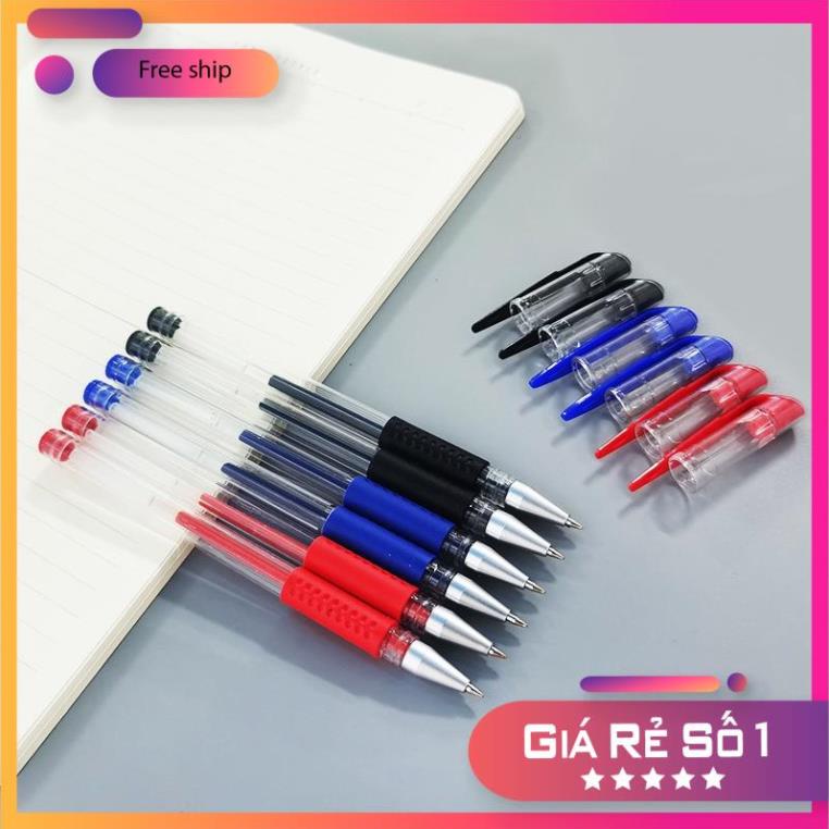 Bút Bi Nước Văn Phòng 0.5mm Mực Đều, Nét Chữ Đẹp