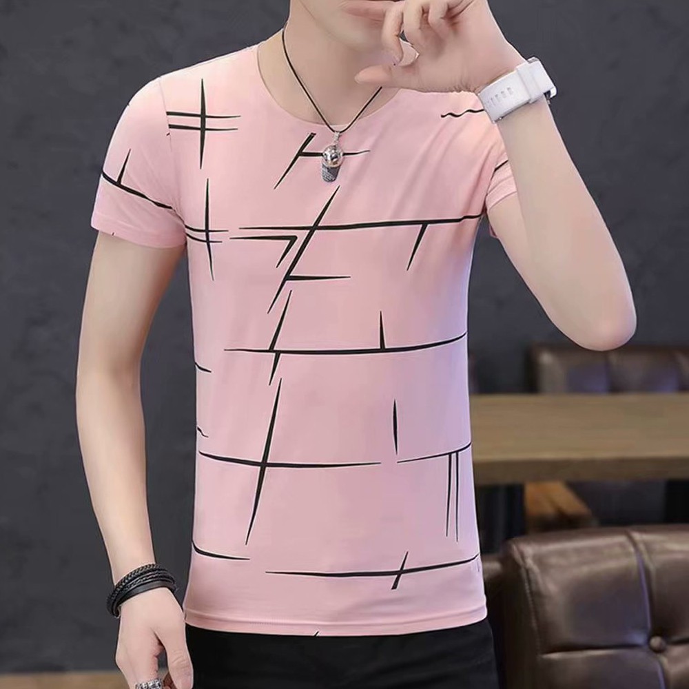 Áo thun ngắn tay in họa tiết phong cách Hàn Quốc dành cho nữ