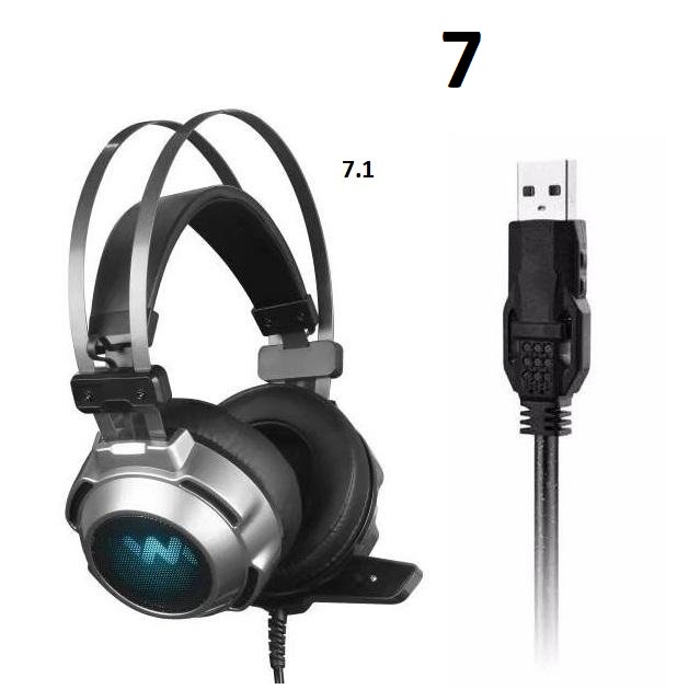 Xả kho tai nghe gaming cao cấp 7.1 âm thanh giả lập,có mic và đèn led RGB,chuẩn âm thanh vòm