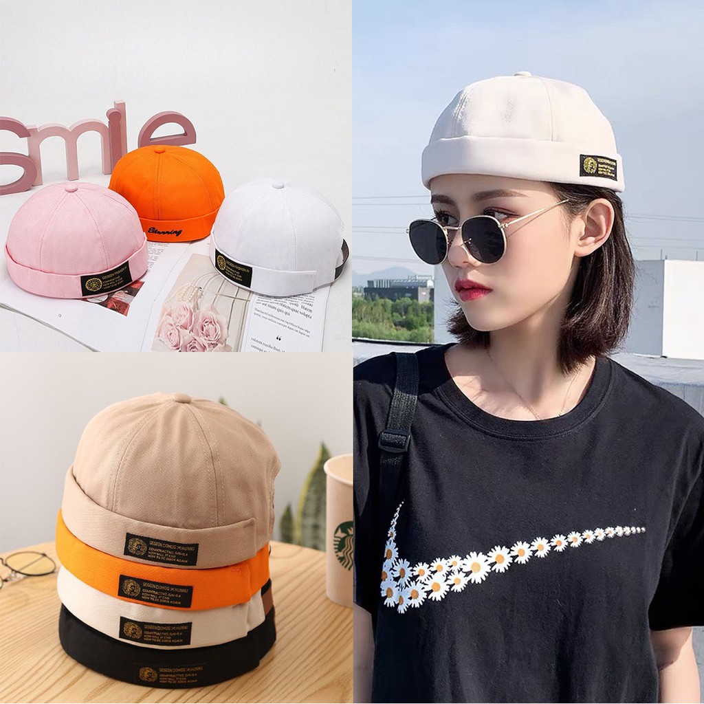 Mũ nồi tròn Teneme phong cách ulzzang Hàn Quốc cá tính miki MD09