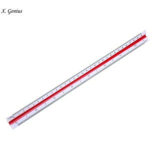 Thước đo tam giác nhựa chuyên nghiệp tỉ lệ 1:20/ 1:25/ 1:50/ 1:75/ 1:100/ 1:125 tiện lợi