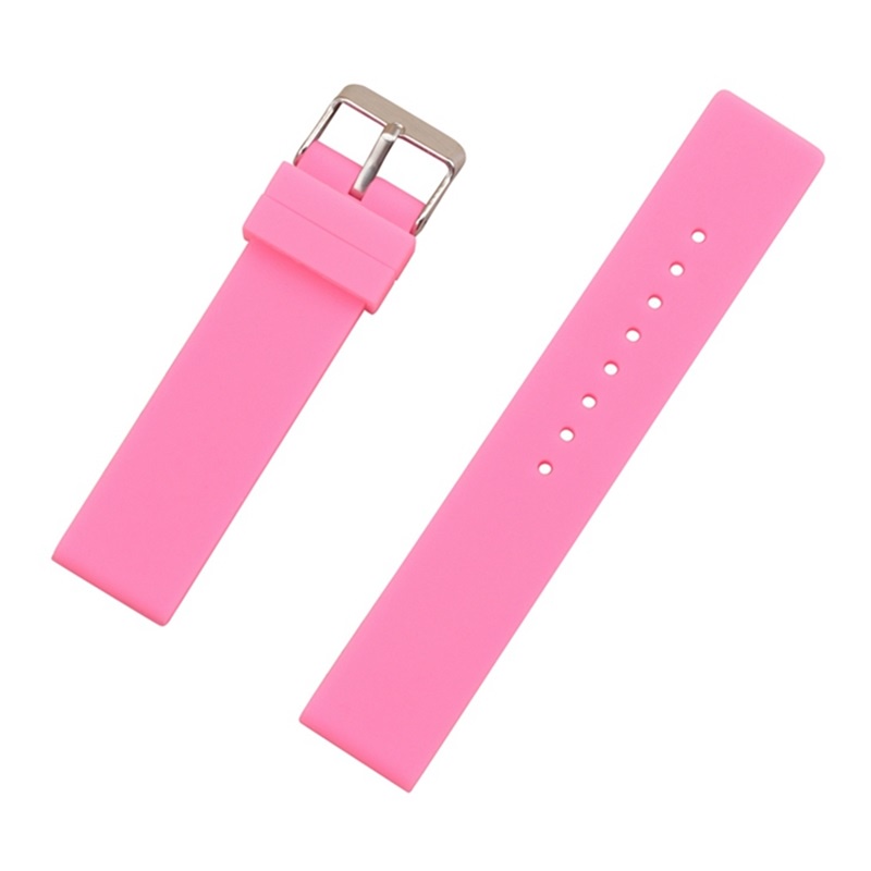 Dây Đeo Tay Silicone 12mm 14mm 16mm 18mm 20mm 22mm 24mm Cho Đồng Hồ Samsung Galaxy Watch 4 3 41mm 45mm