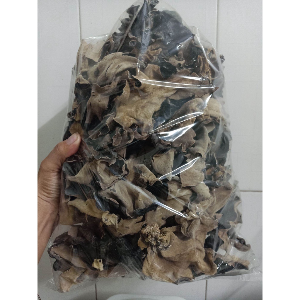 1kg NẤM MÈO KHÔ/ MỘC NHĨ KHÔ - loại to, sạch, ngon