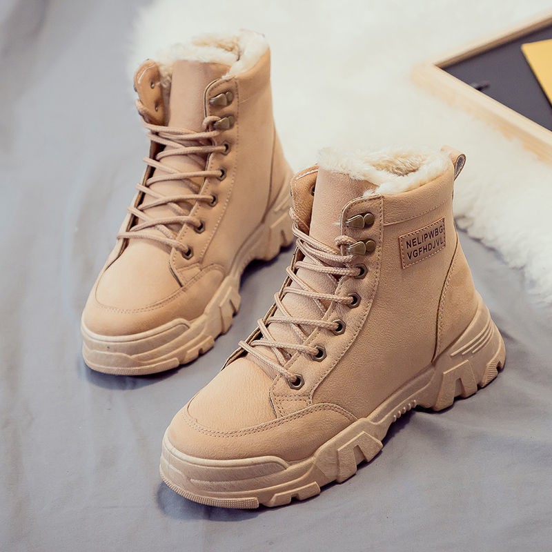 Giày bốt martin dày dặn phong cách Anh Quốc thời trang thu đông 2020 cho nữ | BigBuy360 - bigbuy360.vn