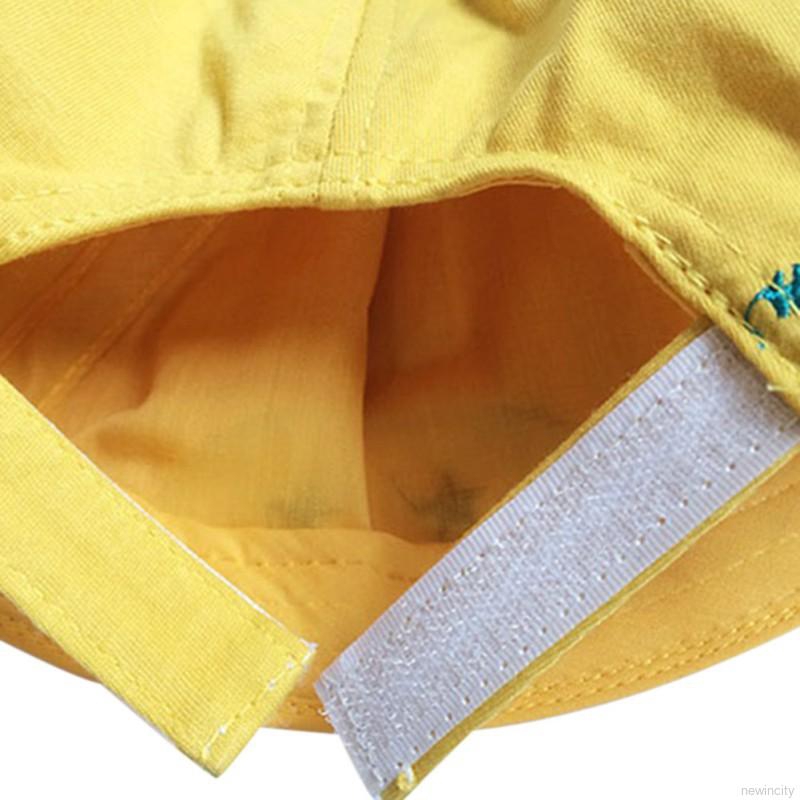 Mũ vải lưỡi trai thiết kế hoạt hình dễ thương cho bé trai và bé gái