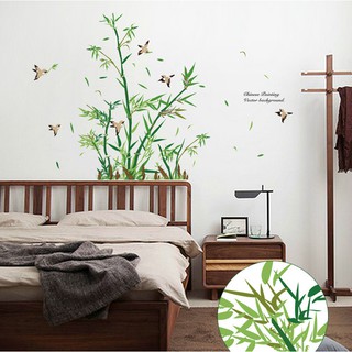 Decal Cây trúc xinh