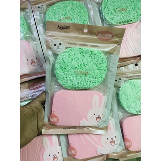 [Bọt Biển Rửa Mặt] Set 2 Bông mút bọt biển rửa mặt Keli,Lady time