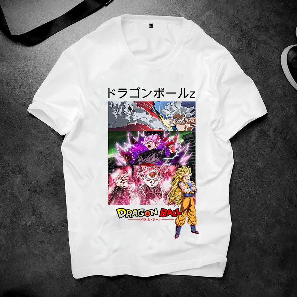 Áo thun form rộng unisex hình GoKu chất vải đẹp2019ts762