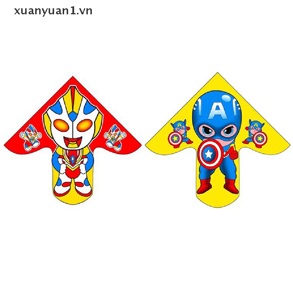 Diều họa tiết hoạt hình dễ dàng bay dành phiên bản Q cho trẻ em tiện dụng