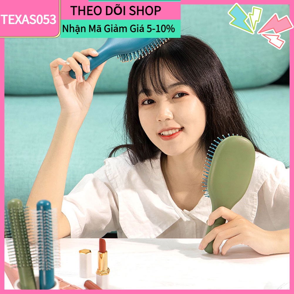 [Hàng mới về] Lược chải tóc massage da đầu chống tĩnh điện dạng túi khí dùng trong salon dành cho nam và nữ