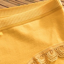 quần lót nữ cotton viền ren phối lưới mềm mại KIMCHIBIKINI đồ chip thái cạp to siêu đẹp kháng khuẩn sexy  QL008