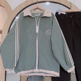 Áo khoác bomber dài tay