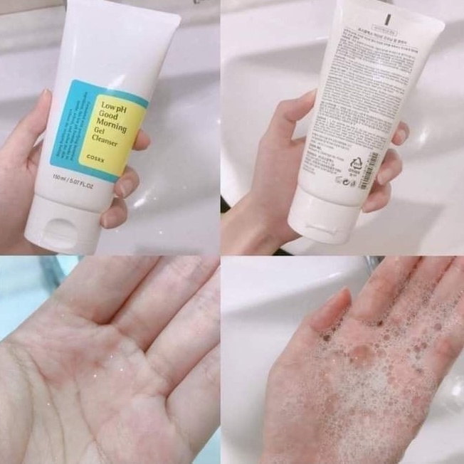 Sữa rửa mặt Cosrx Low Ph Good Morning Gel Cleanser 150ml