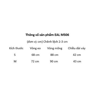 [M506] Váy ngắn cạp cao (EAL)