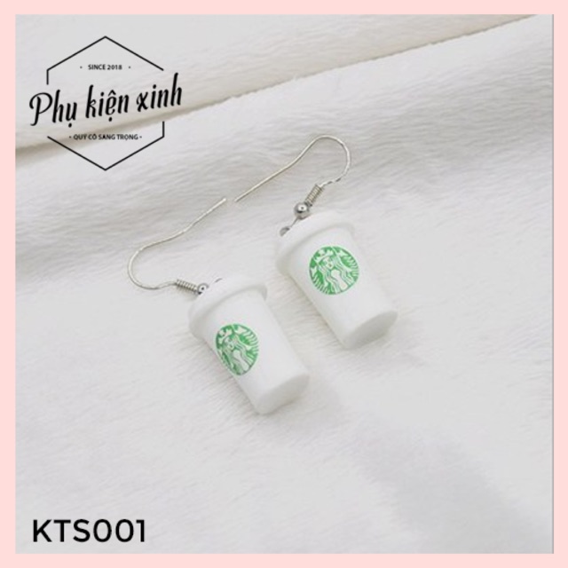 Khuyên tai cá tính starbucks