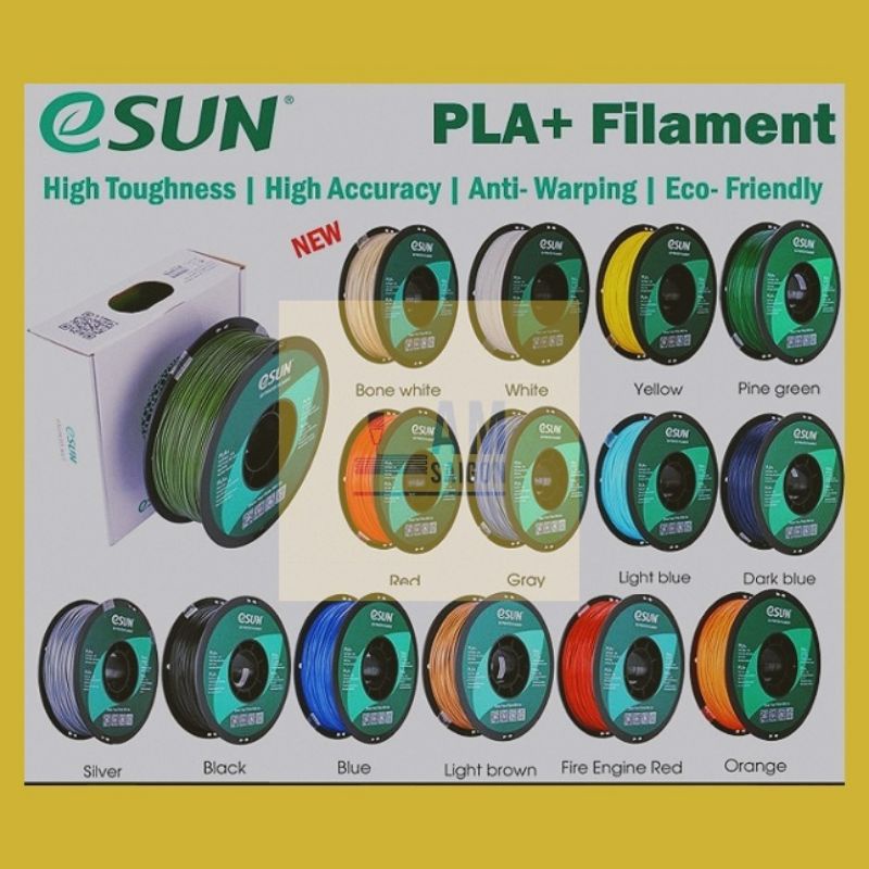 Nhựa in 3D cao cấp Esun, Esun Filament, Pla, Pla+