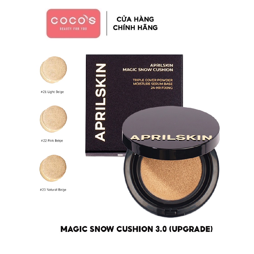 PHẤN NƯỚC APRIL SKIN BLACK MAGIC CUSHION 15g