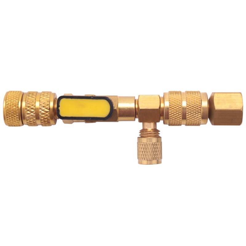 Dụng Cụ Lắp Đặt Lõi Van HVAC Cổng SAE Kép Kích Thước R410A R22 (Không Mất Khí)