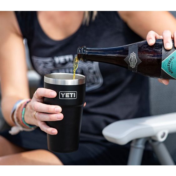 Ly Giữ Nhiệt YETI Rambler 16oz Pint Canopy Green