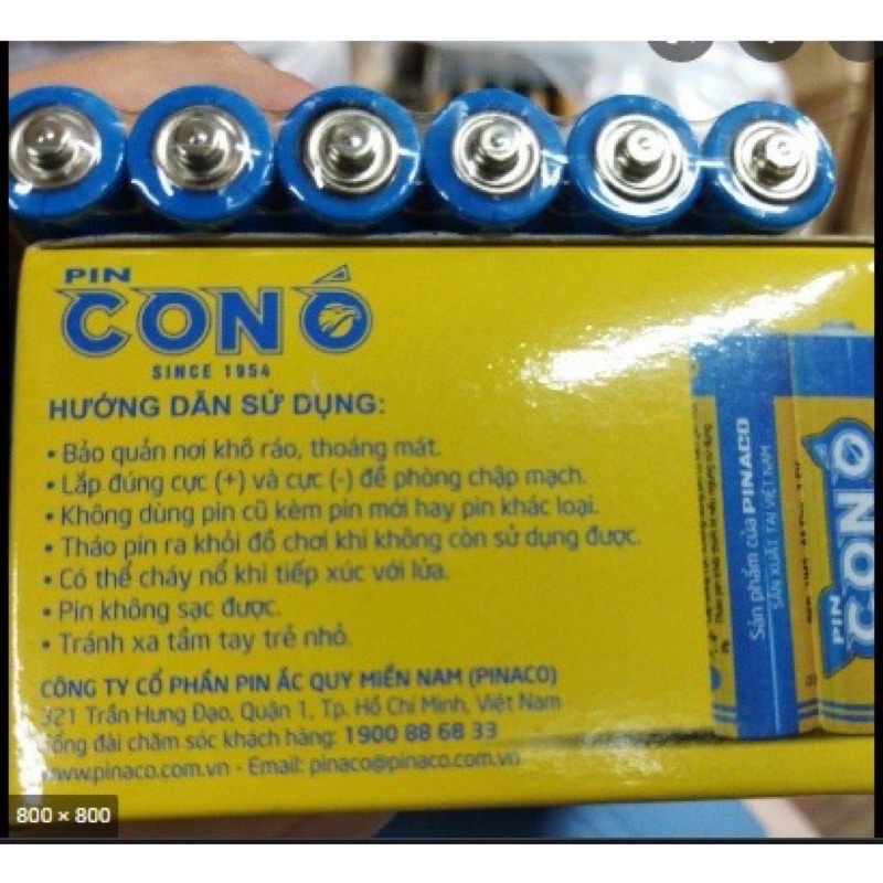 pin tiểu AA PINACO