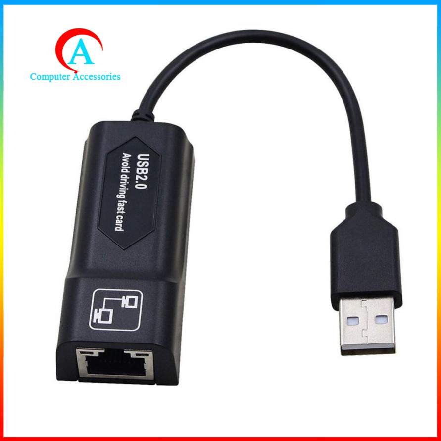1 Set Micro Usb 2.0 To Ethernet Rj45 Network Lan Adapter Card Thẻ | BigBuy360 - bigbuy360.vn